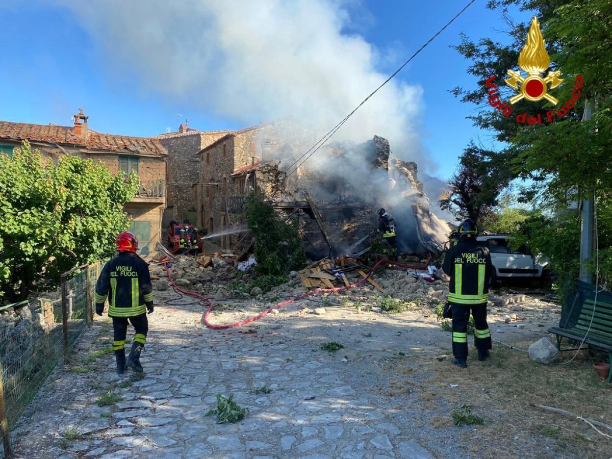 Esplode palazzina vicino Orvieto: ferita una donna di 75 anni