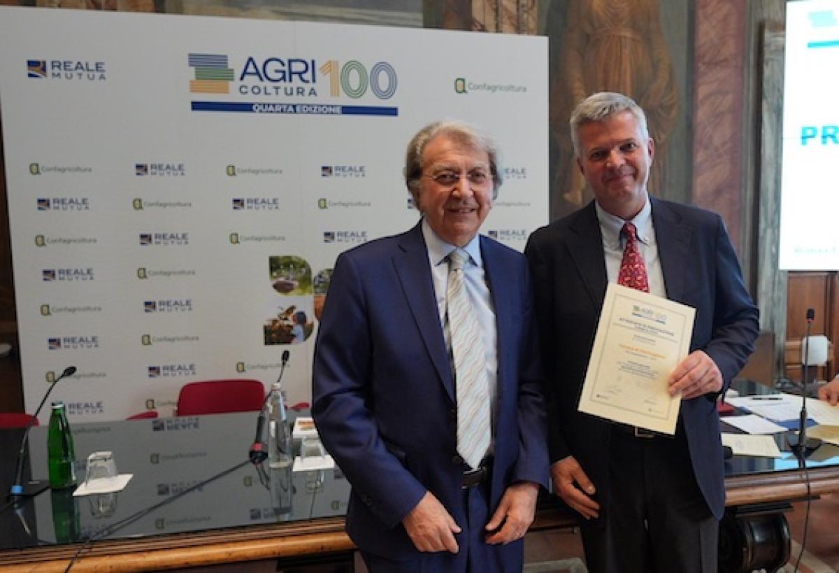 Agricoltura100: presso Confagricoltura a Roma premiate le aziende più virtuose, alla presenza del ministro del Lavoro e delle Politiche sociali, Marina Calderone