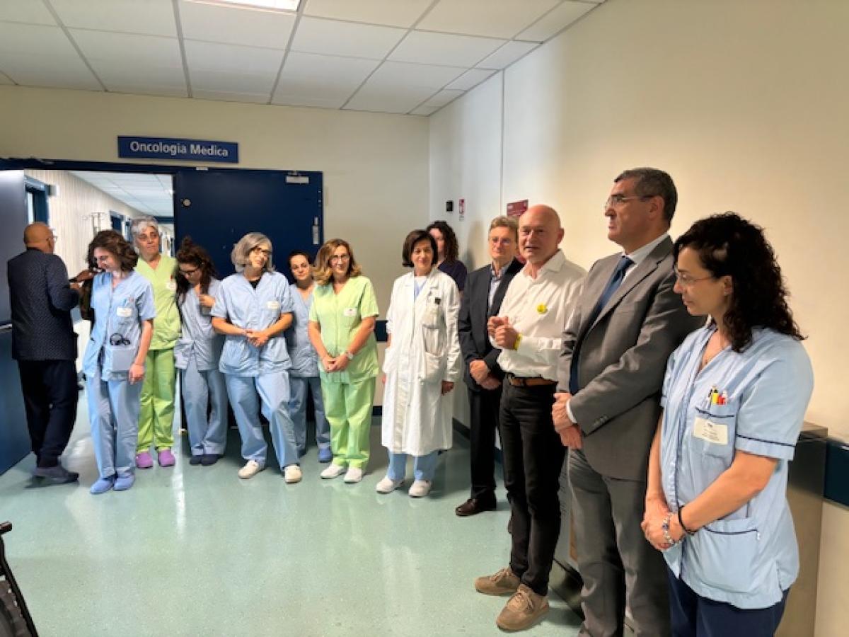 Avanti Tutta, nuove donazioni al reparto di oncologia. La fondazione: “Leo ne sarebbe felice”