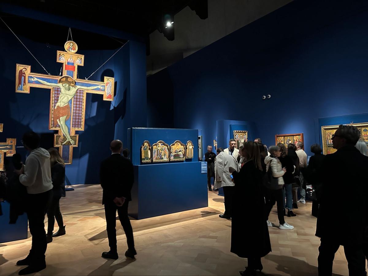 Il ministro Sangiuliano inaugura la mostra “L’enigma del Maestro di San Francesco”