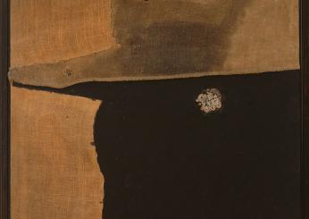 Quando fede e arte si uniscono: il grande “Sacco” di Burri esposto nella Cattedrale di Città di Castello