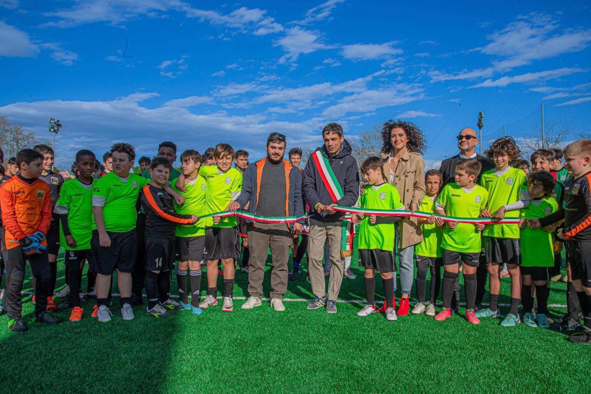 Impianto sportivo di Ponte San Giovanni rinnovato, assessore Clara Pastorelli: “I piccoli atleti sono il futuro dello sport e della società”