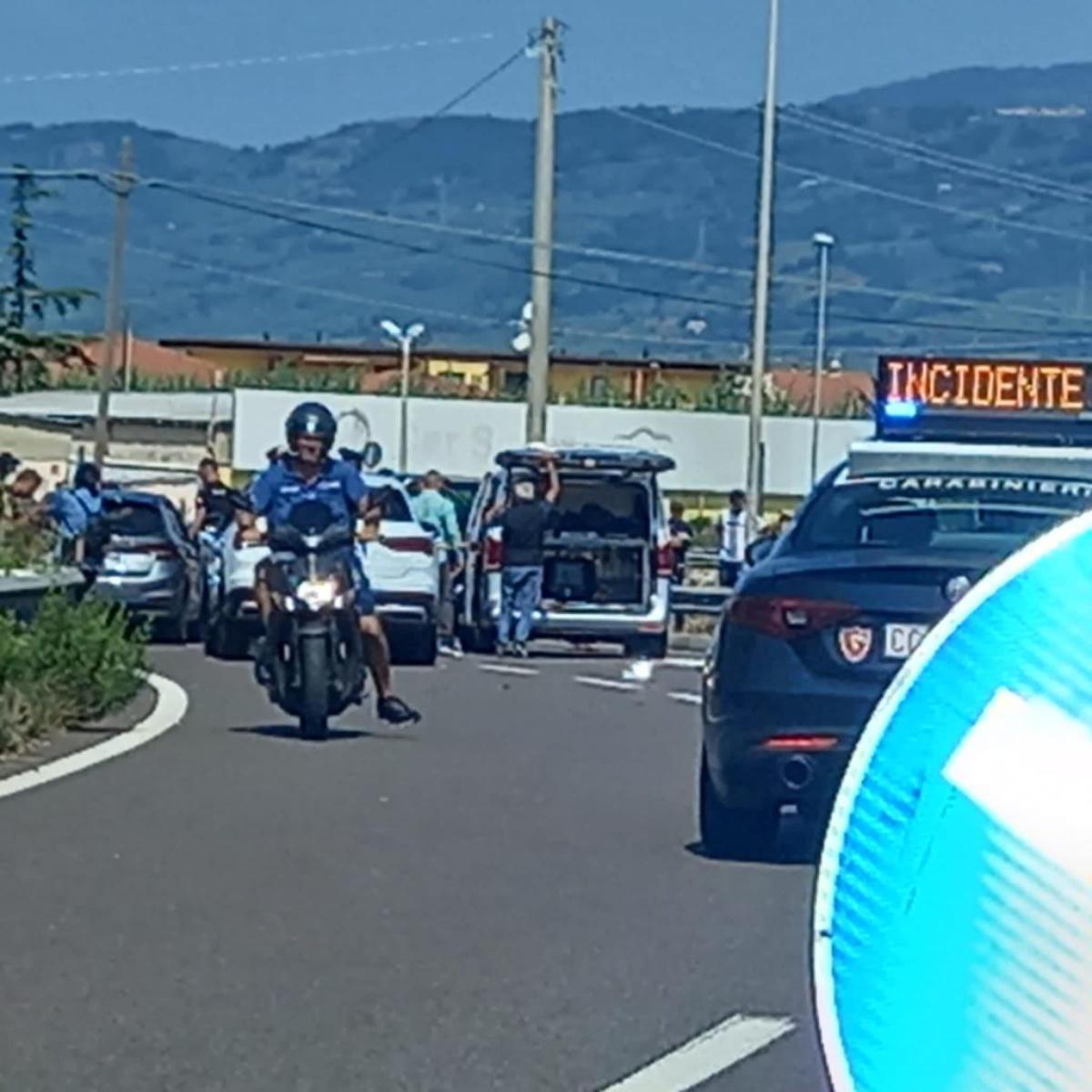 Grave incidente sulla E45 all’altezza di Collestrada: traffico congestionato