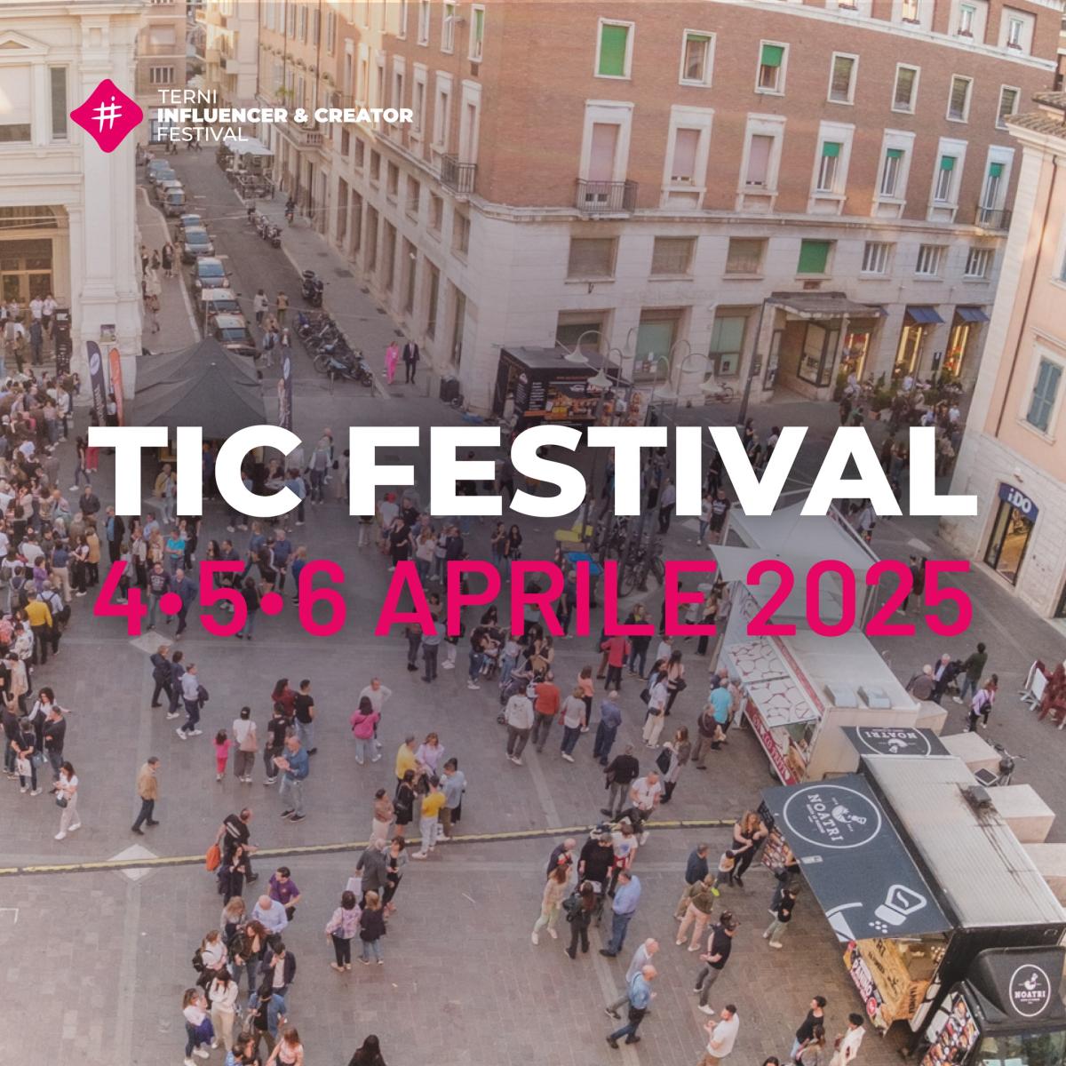 Torna il Terni Influencer & Creator Festival dal 4 al 6 aprile 2025. Tutte le anticipazioni